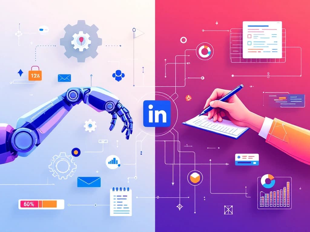 LinkedIn automation vs manual outreach: efficiency breakdown