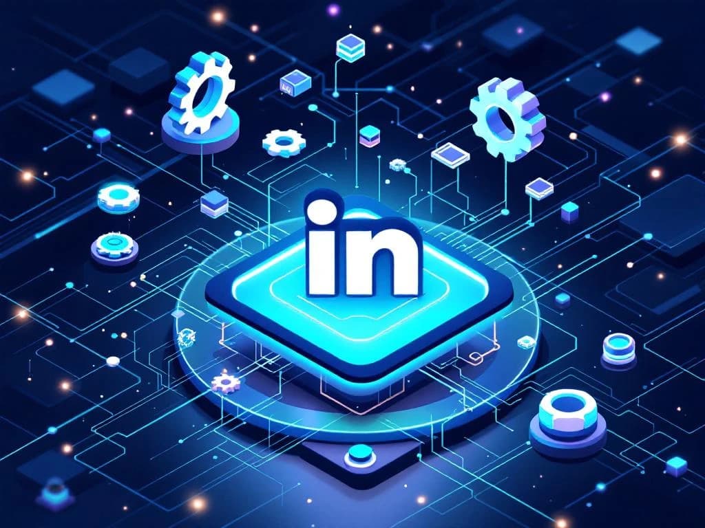 What software is used to automate LinkedIn activity?