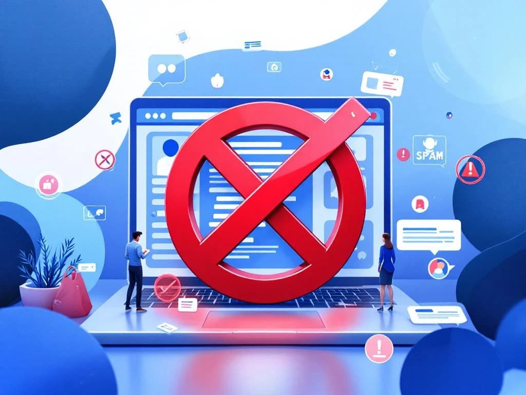 What is not allowed in LinkedIn?