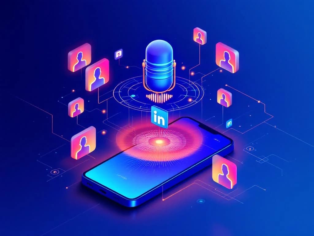 How to use LinkedIn voice messages for lead generation?