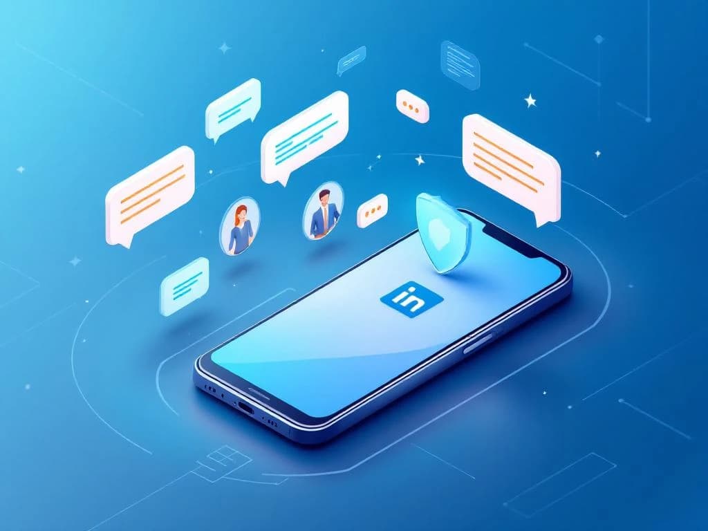 How to automate LinkedIn messaging without getting flagged?