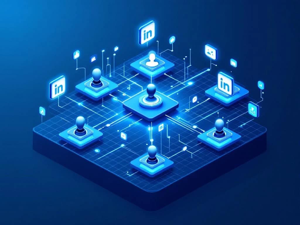 How to automate LinkedIn content sharing across multiple profiles?