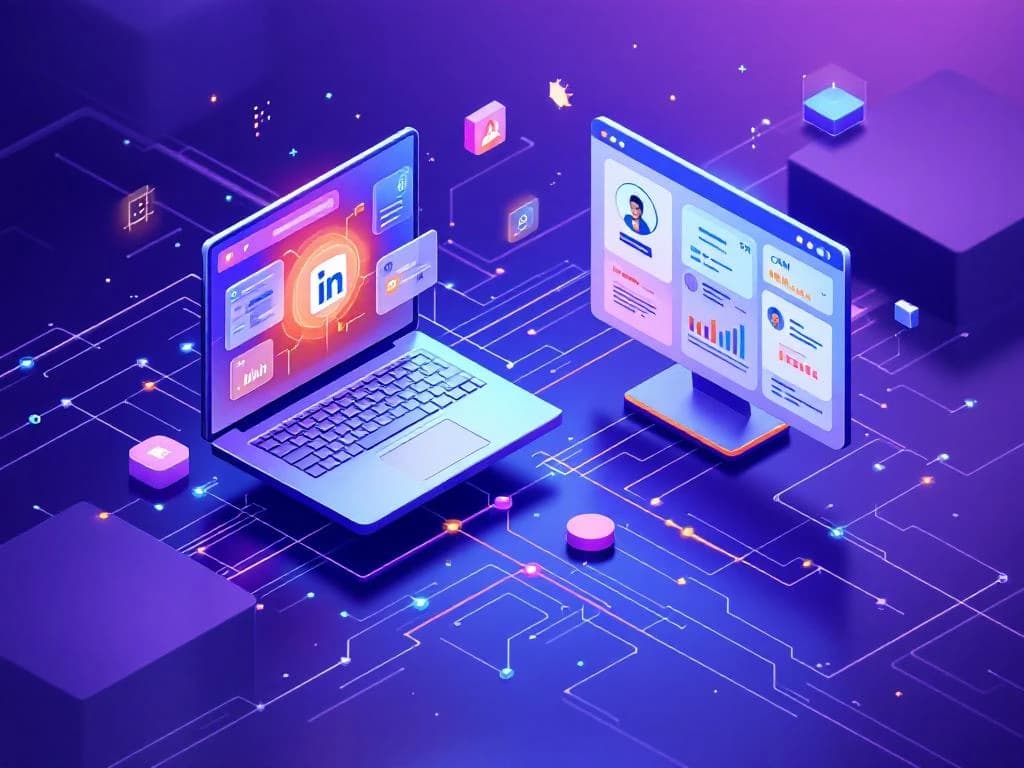 Can LinkedIn automation tools integrate with CRM systems?