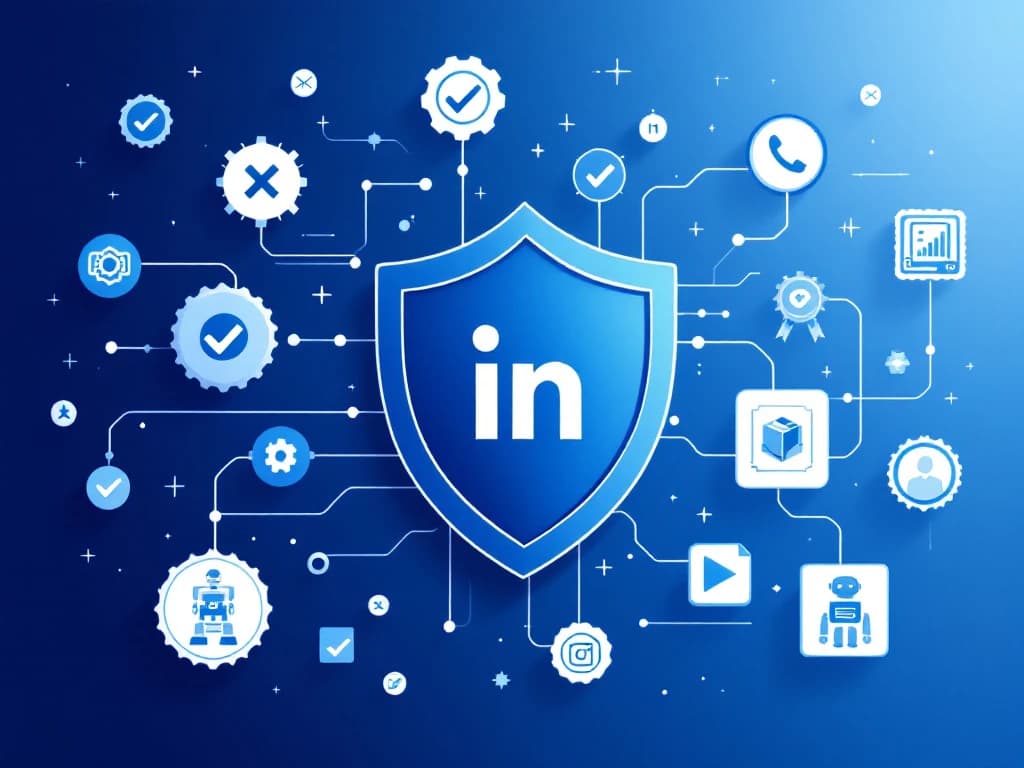 How can agencies ensure LinkedIn automation follows LinkedIn guidelines?
