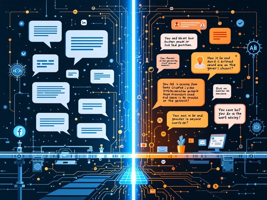 What is the difference between generic and personalized LinkedIn lead generation?