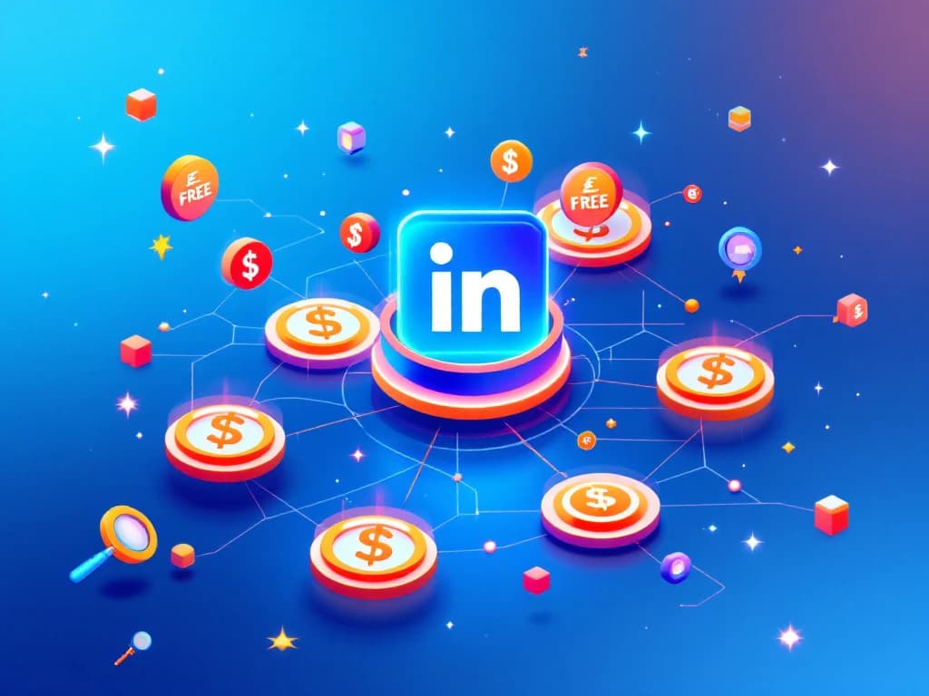 What zero-cost methods exist for B2B LinkedIn prospecting?