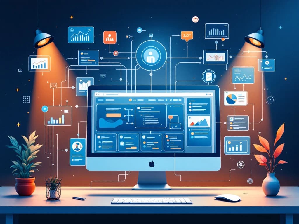 What workflow management features help agencies run multi-client LinkedIn campaigns?
