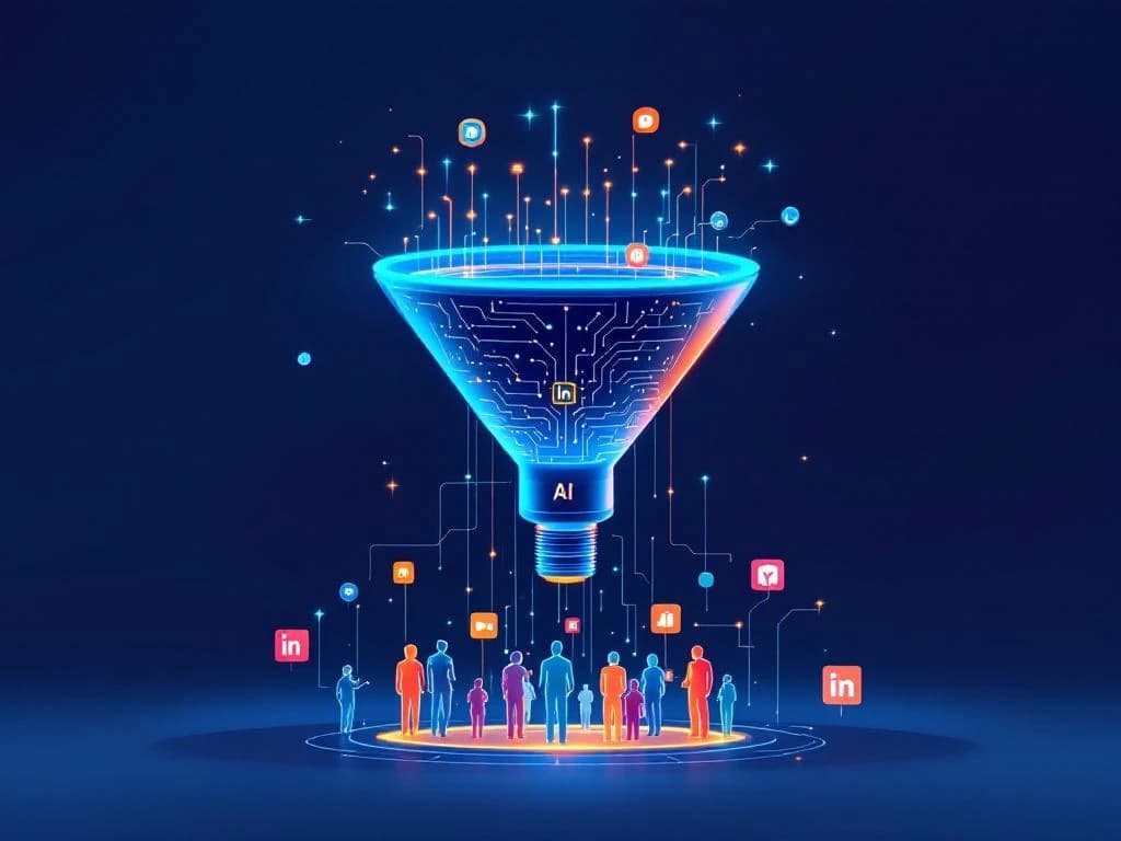 How does AI sales segment prospects?