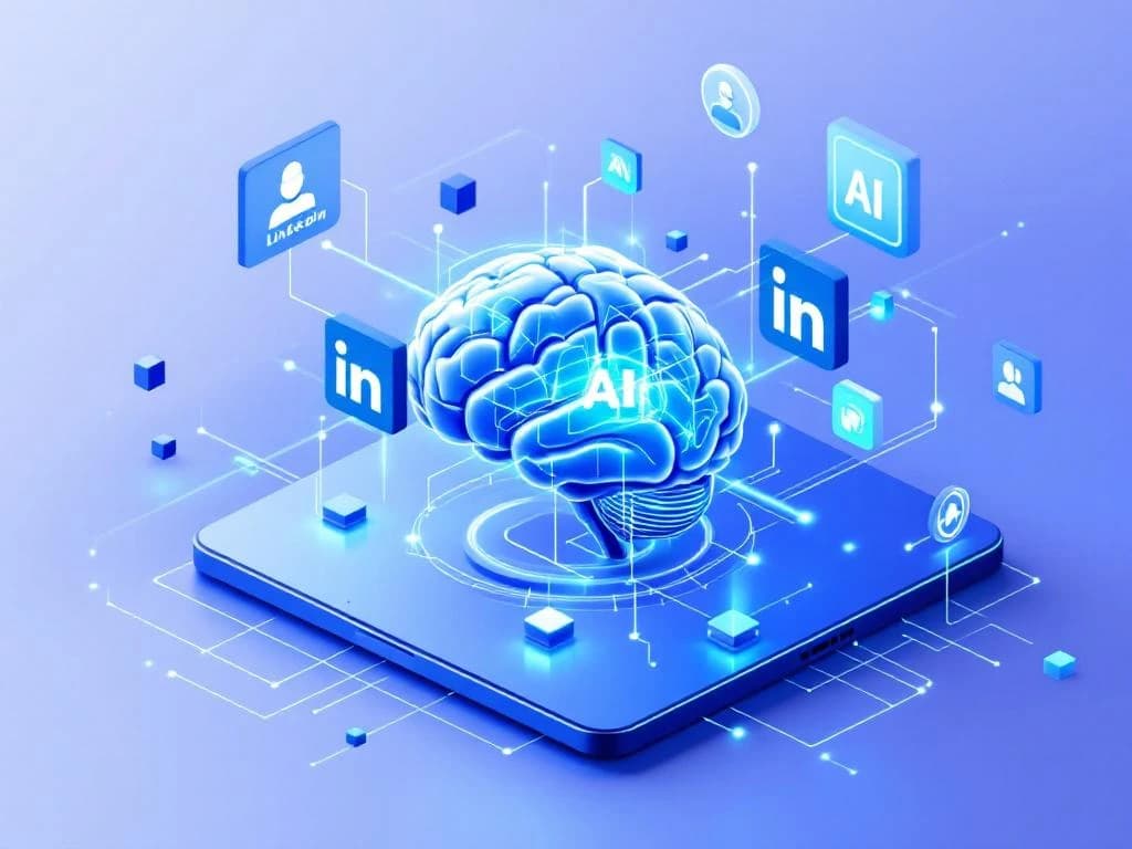 How does AI sales work on LinkedIn?
