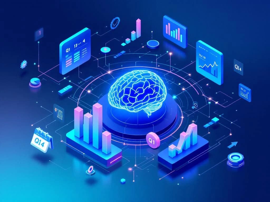 How does AI sales data help with quarterly planning?