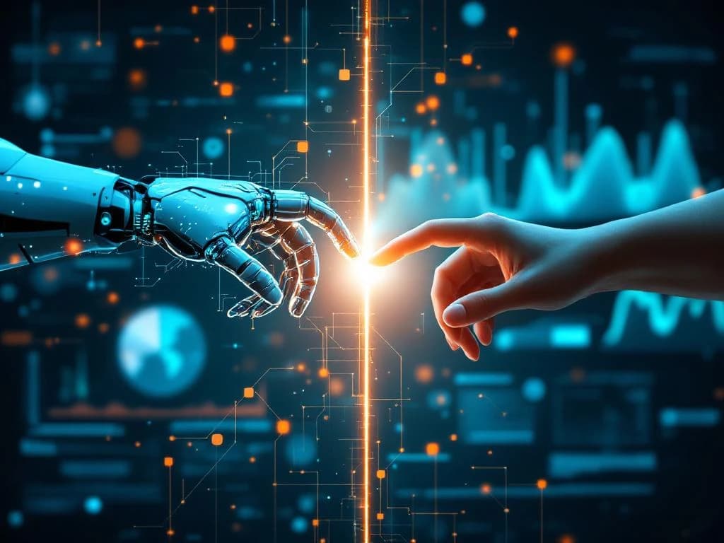 How do you balance human touch with AI automation in sales?