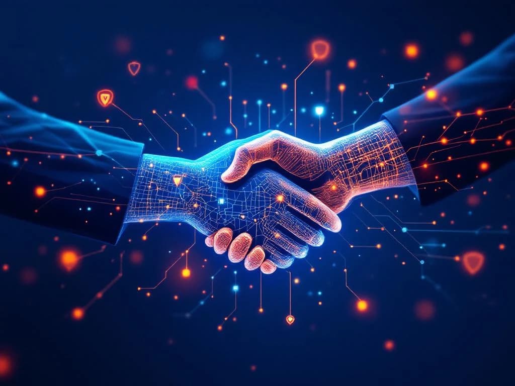How do you build trust using AI in sales communication?